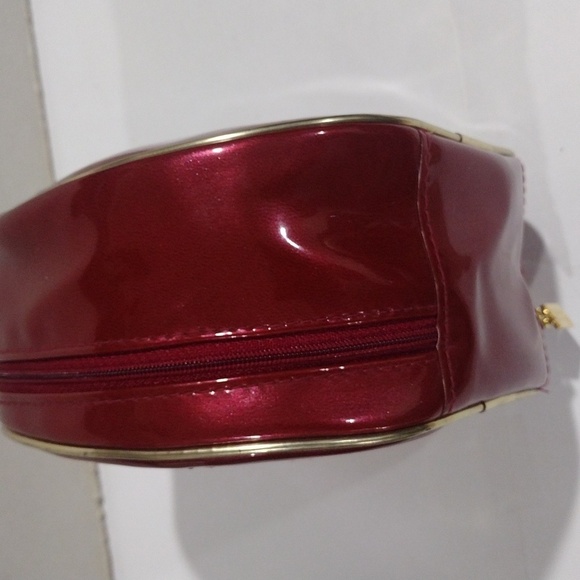 Vintage Christian Dior Red & Gold Parfums Toiletry Bag F096175300 Cosmetic Pouch - Picture 4 of 12
